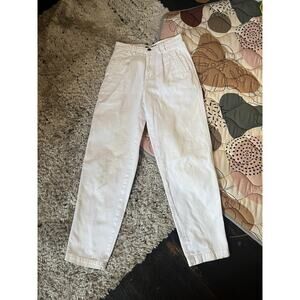 Vintage high rise barrel jeans